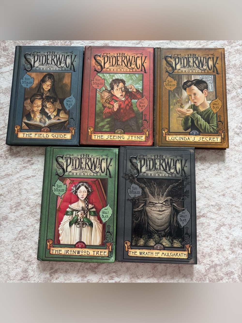 The Spiderwick Chronicles 5 Book Set